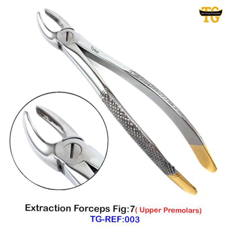 Extraction Forceps Fig:7, dental instruments, TGI's own catalog photograph