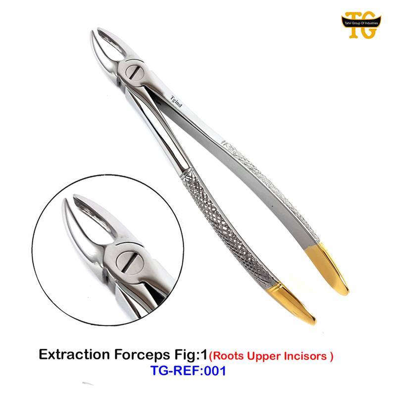 Extraction Forceps Fig:1, dental instruments, TGI's own catalog photograph