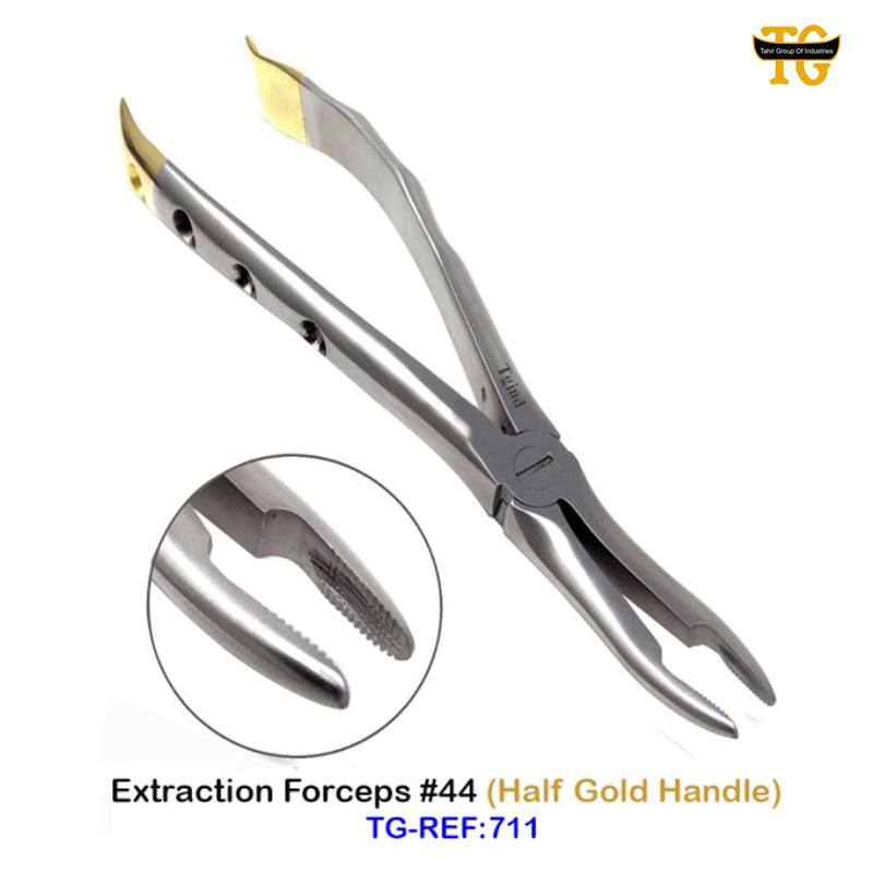Extraction Forceps No. 44, dental instruments, TGI's own catalog photograph
