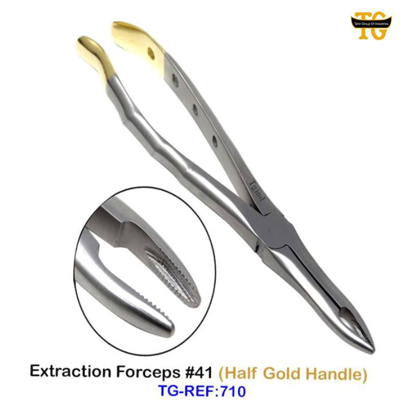 Extraction Forceps No. 41, dental instruments, TGI's own catalog photograph