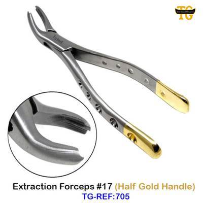 Extraction Forceps No. 17, TGI's own catalog photograph