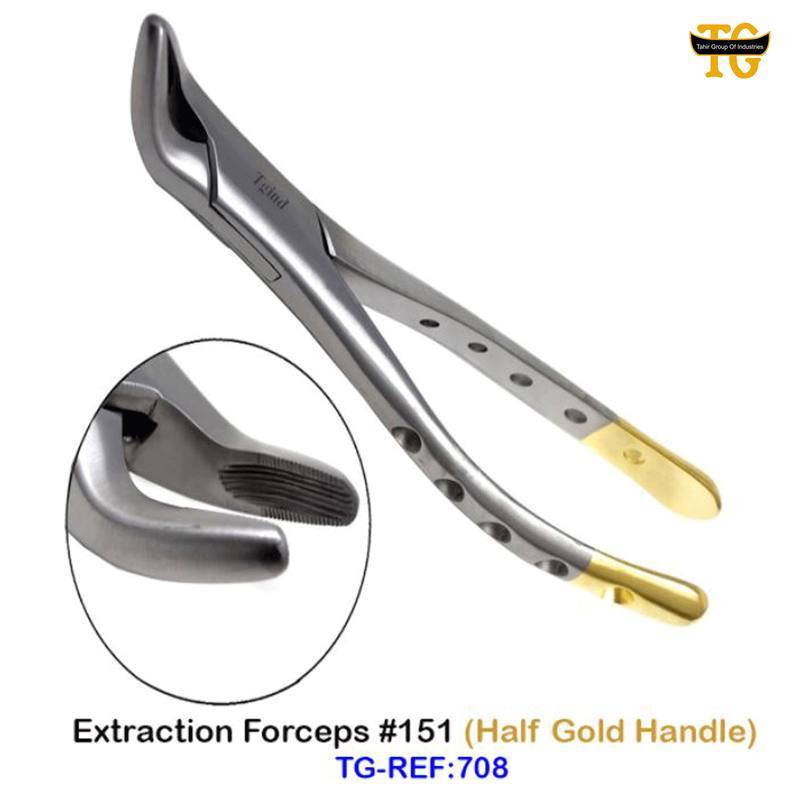 Extraction Forceps No. 151, dental instruments, TGI's own catalog photograph