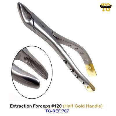 Extraction Forceps No. 120, dental instruments, TGI's own catalog photograph