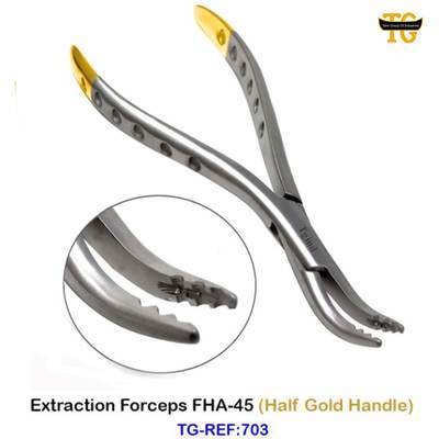 Extraction Forceps FHA-45, TGI's own catalog photograph