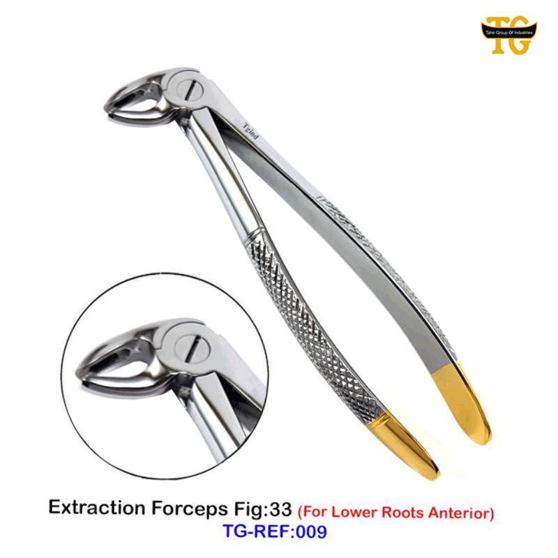 Extraction Forceps Fig:33, dental instruments, TGI's own catalog photograph