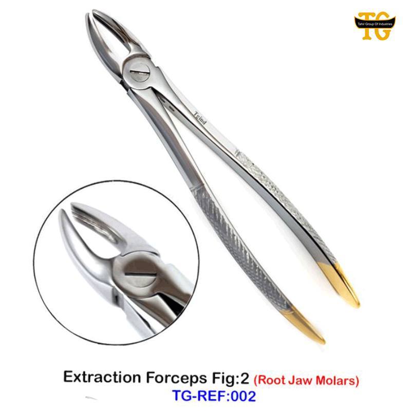 Extraction Forceps Fig:2, dental instruments, TGI's own catalog photograph