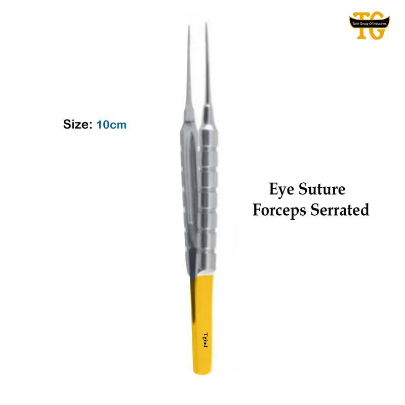 Eye Suture Forceps, surgical instruments, TGI's own catalog photograph