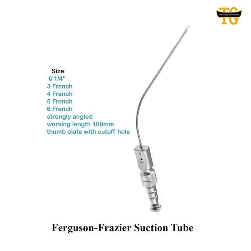 Ferguson-Frazier Suction Tube, surgical instruments, TGI's own catalog photograph