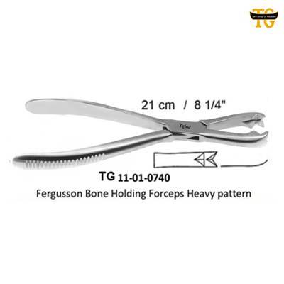 Fergusson Bone Holding Forceps, orthopedic instruments, TGI's own catalog photograph