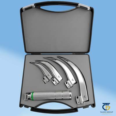 Fiber Optic Laryngoscope, diagnostic instruments, TGI's own catalog photograph