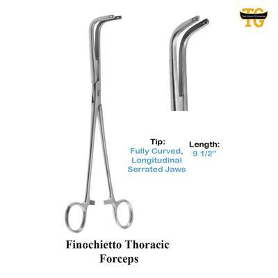 Finochietto Forceps, surgical instruments, TGI's own catalog photograph