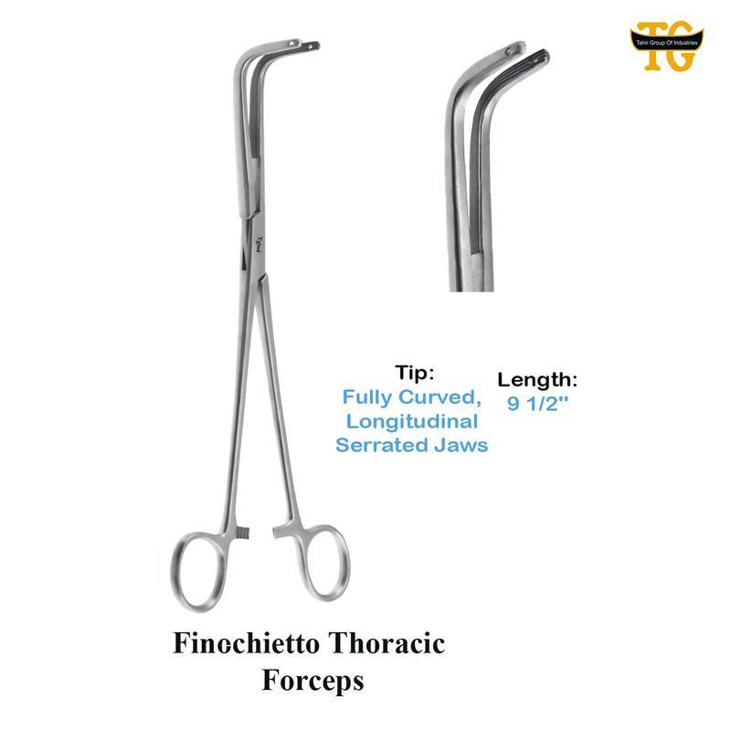Finochietto Forceps, surgical instruments, TGI's own catalog photograph