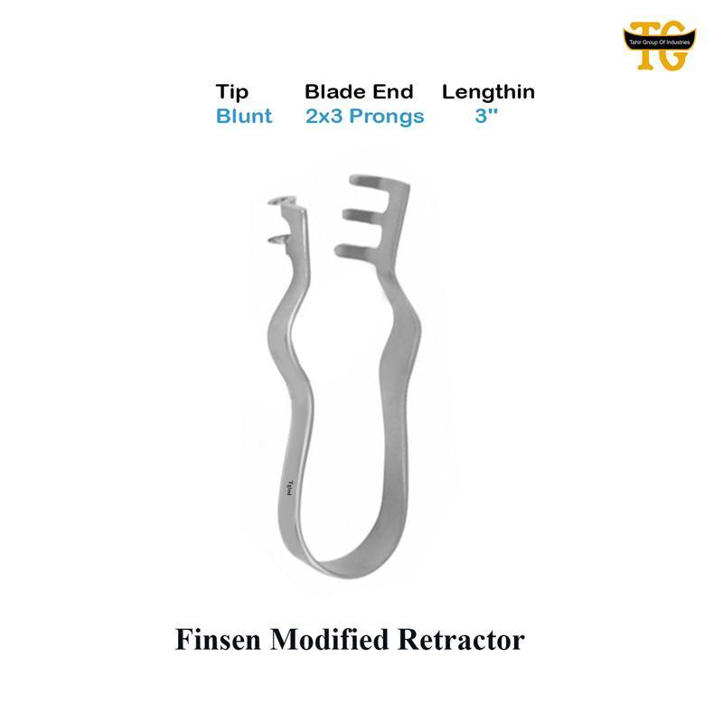 Finsen Modified Retractor, surgical instruments, TGI's own catalog photograph