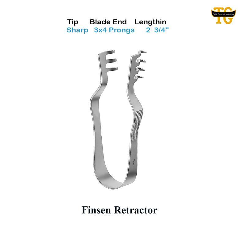 Finsen Retractor, surgical instruments, TGI's own catalog photograph