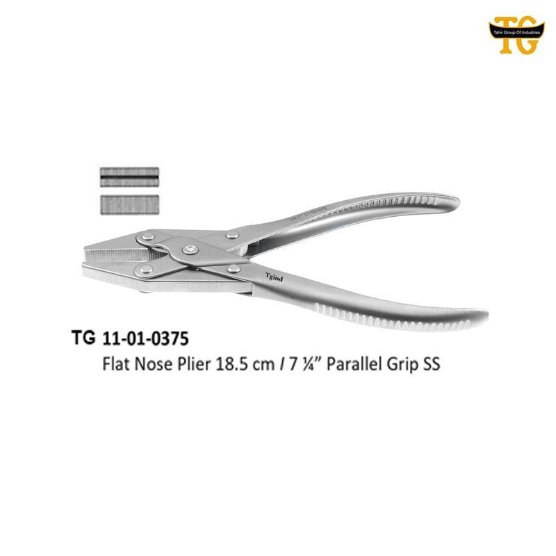 Flat Nose Plier, orthopedic instruments, TGI's own catalog photograph