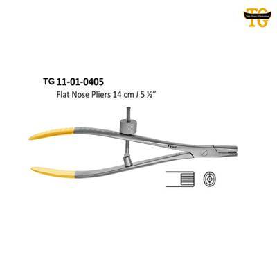 Flat Nose Plier, orthopedic instruments, TGI's own catalog photograph