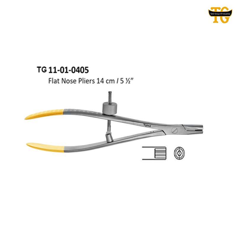 Flat Nose Plier, orthopedic instruments, TGI's own catalog photograph