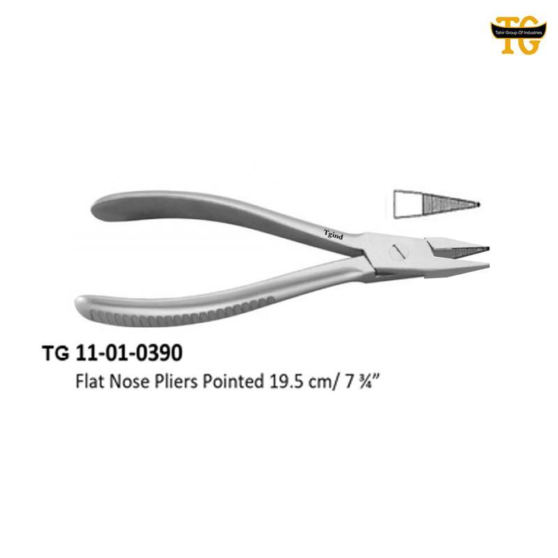 Flat Nose Plier, orthopedic instruments, TGI's own catalog photograph