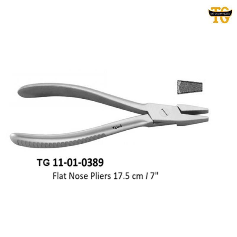 Flat Nose Plier, orthopedic instruments, TGI's own catalog photograph
