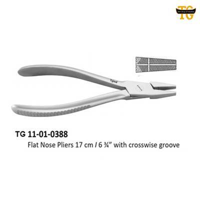 Flat Nose Plier, orthopedic instruments, TGI's own catalog photograph