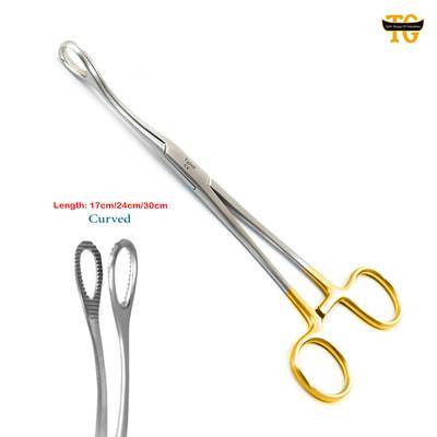 Forester Sponge Forceps, surgical instruments, TGI's own catalog photograph