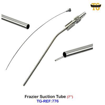 Frazier Suction Tube, dental instruments, TGI's own catalog photograph