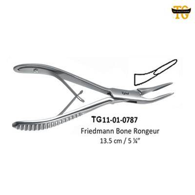 Friedmann Bone Rongeur, orthopedic instruments, TGI's own catalog photograph