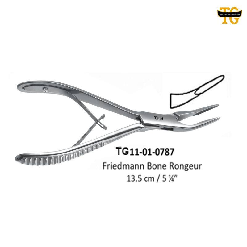 Friedmann Bone Rongeur, orthopedic instruments, TGI's own catalog photograph