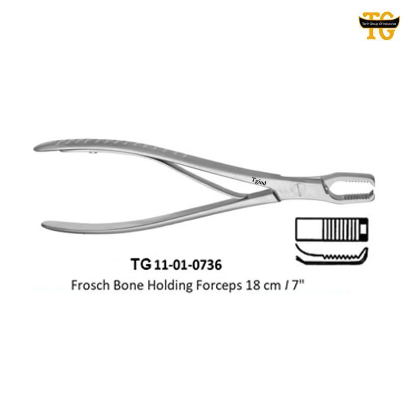 Frosch Bone Holding Forceps, orthopedic instruments, TGI's own catalog photograph