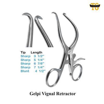Gelpi Vignal Retractor, TGI's own catalogue photograph