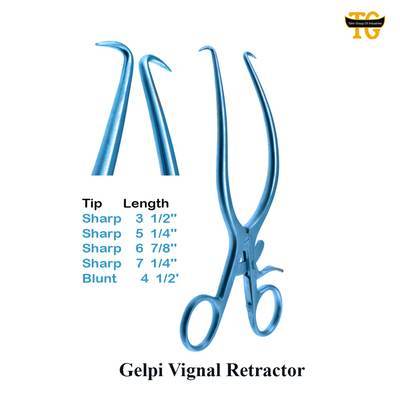 Gelpi Vignal Retractor, TGI's own catalogue photograph