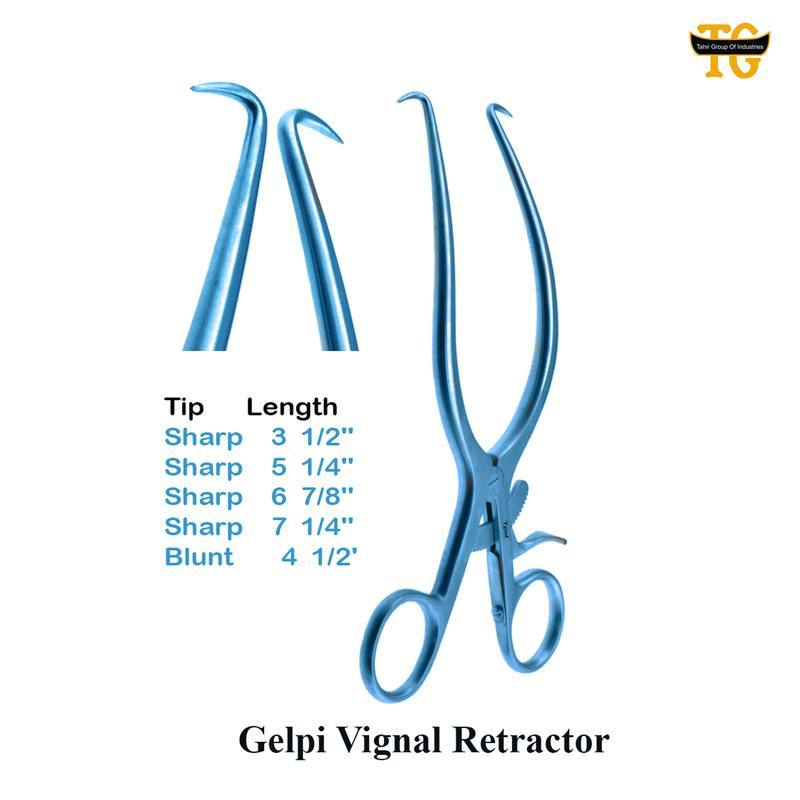 Gelpi Vignal Retractor, surgical instruments, TGI's own catalog photograph