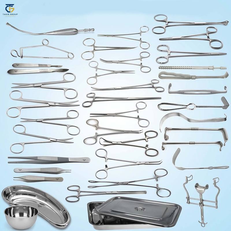 General Surgery Set, surgical instrument sets, TGI's own catalog photograph