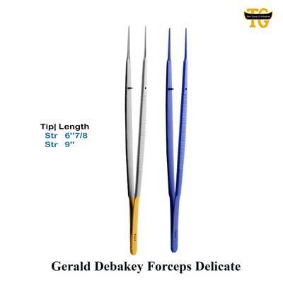 Gerald Debakey Forceps, surgical instruments, TGI's own catalog photograph