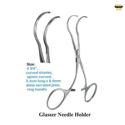 Glasser Needle Holder, TGI's own catalog photograph