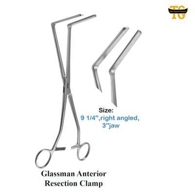 Glassman Anterior Resection Clamp, TGI's own catalogue photograph