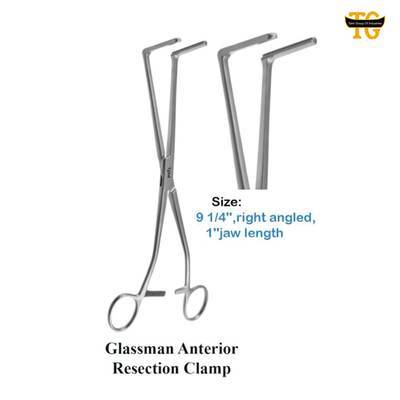 Glassman Anterior Resection Clamp, TGI's own catalogue photograph