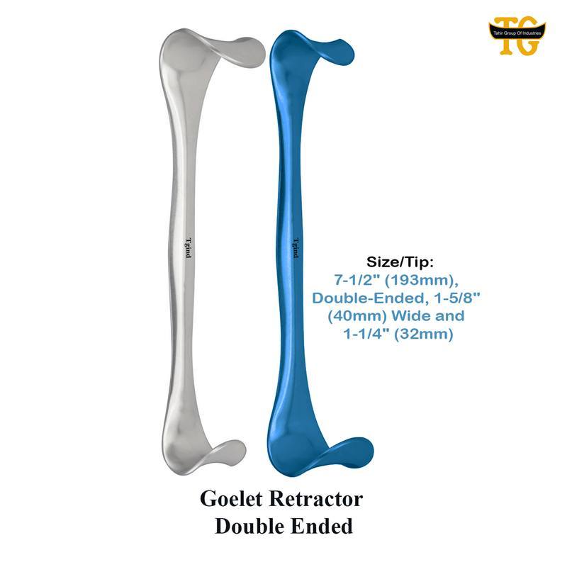 Goelet Retractor, surgical instruments, TGI's own catalog photograph