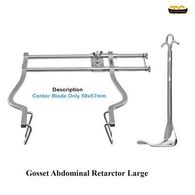 Gosset Blade, surgical instruments, TGI's own catalog photograph