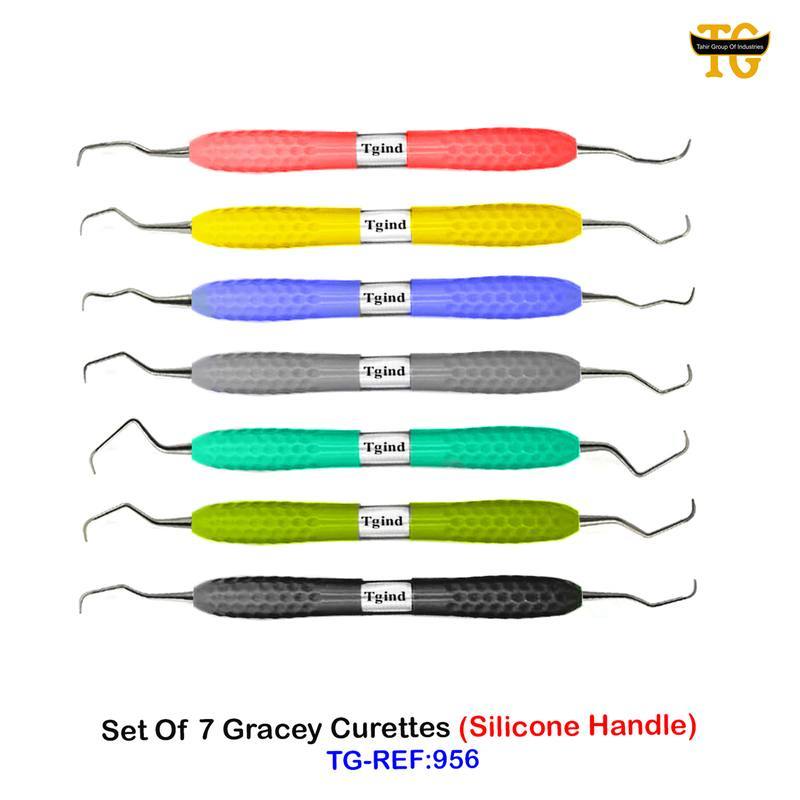 Gracey Scaler Set, dental instruments, TGI's own catalog photograph