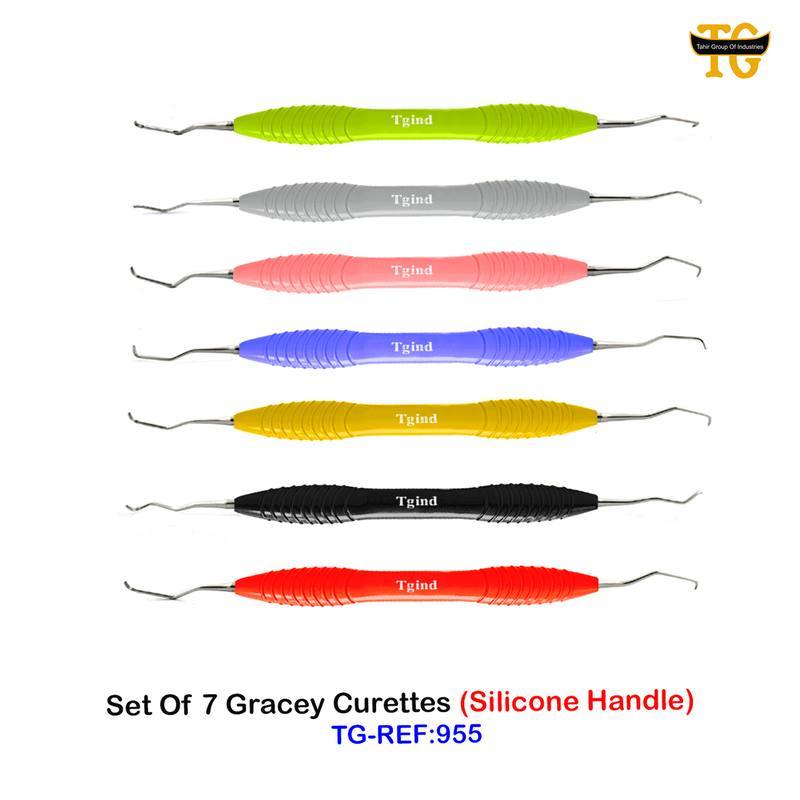Gracey Scaler Set, dental instruments, TGI's own catalog photograph