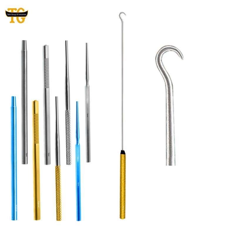 Gynae Iris Hook, gynecology instruments, TGI's own catalog photograph