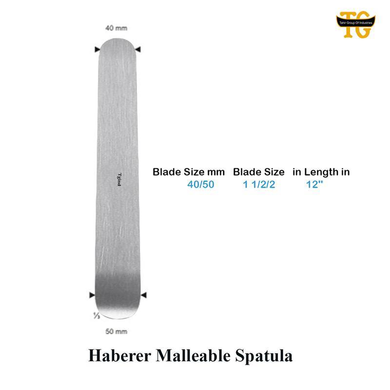 Haberer Spatula, surgical instruments, TGI's own catalog photograph