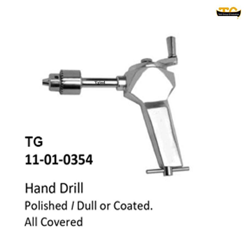Hand Drill, orthopedic instruments, TGI's own catalog photograph