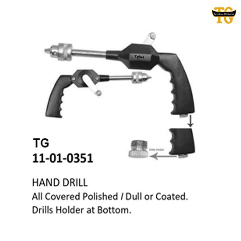 Hand Drill, orthopedic instruments, TGI's own catalog photograph