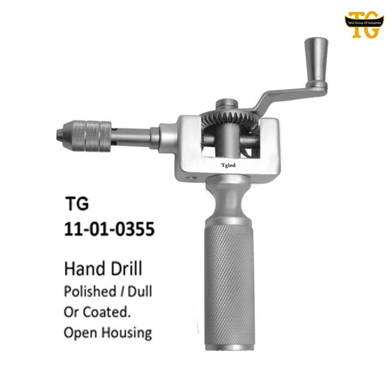 Hand Drill, orthopedic instruments, TGI's own catalog photograph