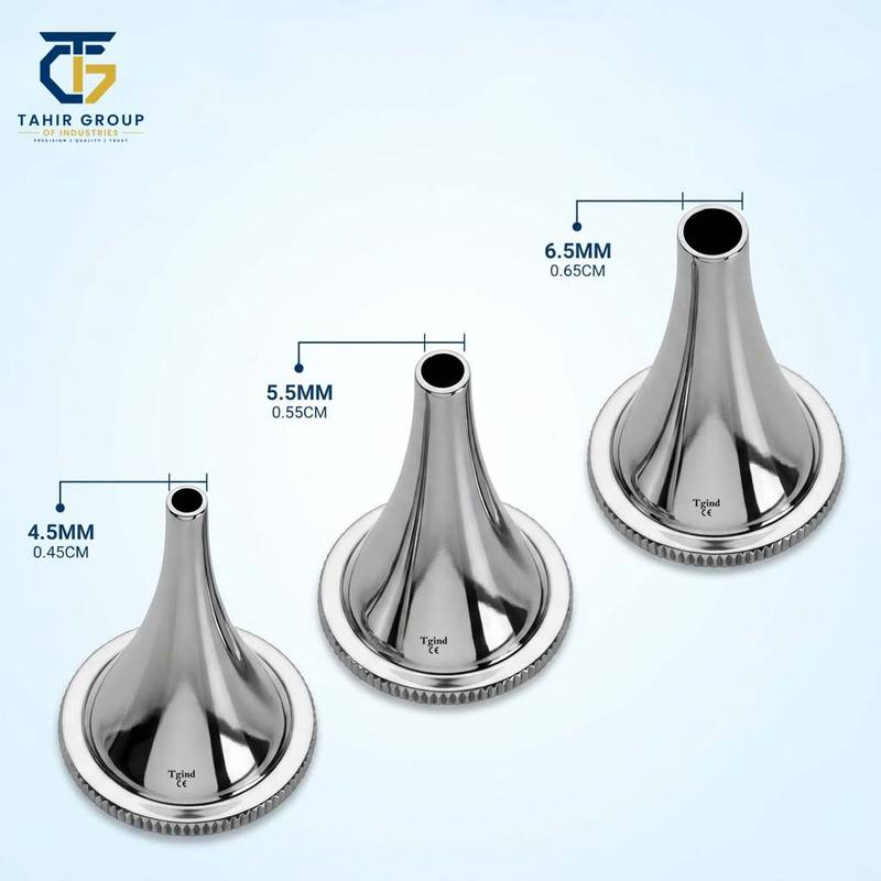 Hartmann Ear Speculum Set, diagnostic instruments, TGI's own catalog photograph
