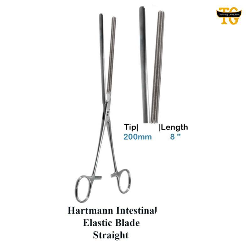 Hartmann Intestinal Forceps, surgical instruments, TGI's own catalog photograph
