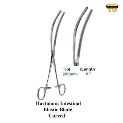Hartmann Intestinal Forceps, surgical instruments, TGI's own catalog photograph