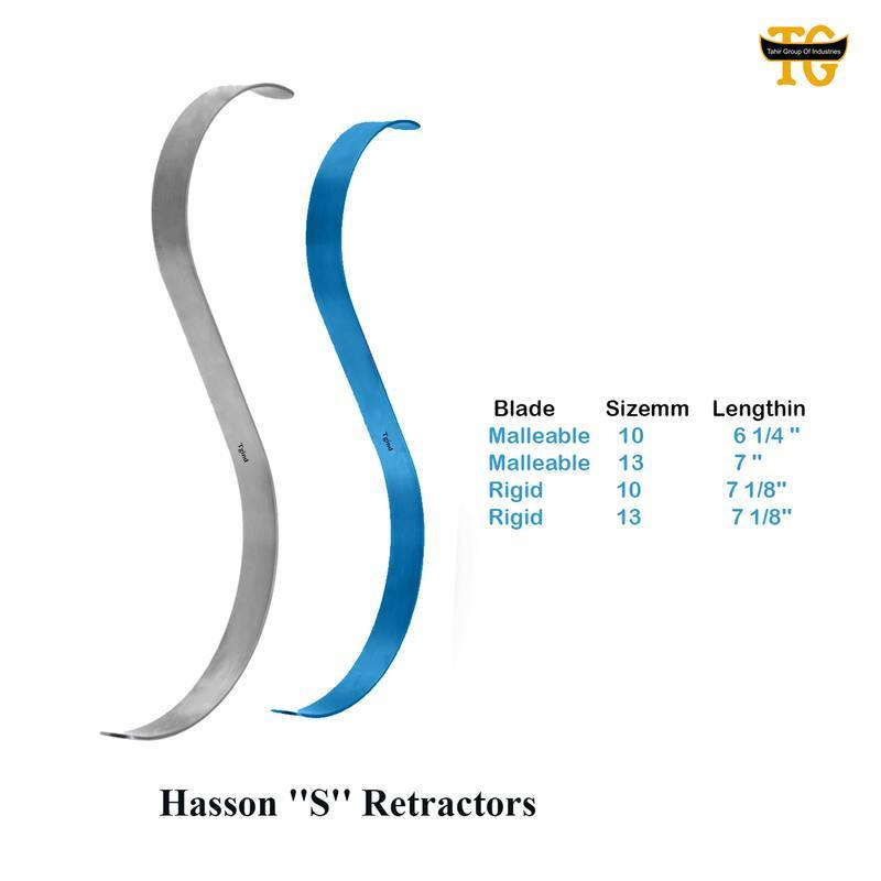 Hasson Retractor, surgical instruments, TGI's own catalog photograph